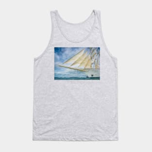 Sailing towards adventure Tank Top